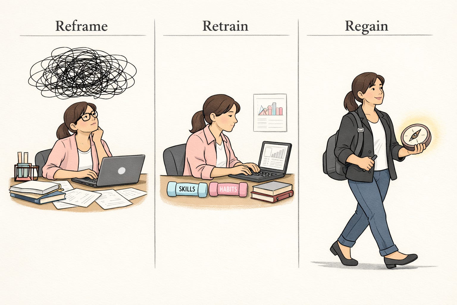 Reframe. Retrain. Regain.
