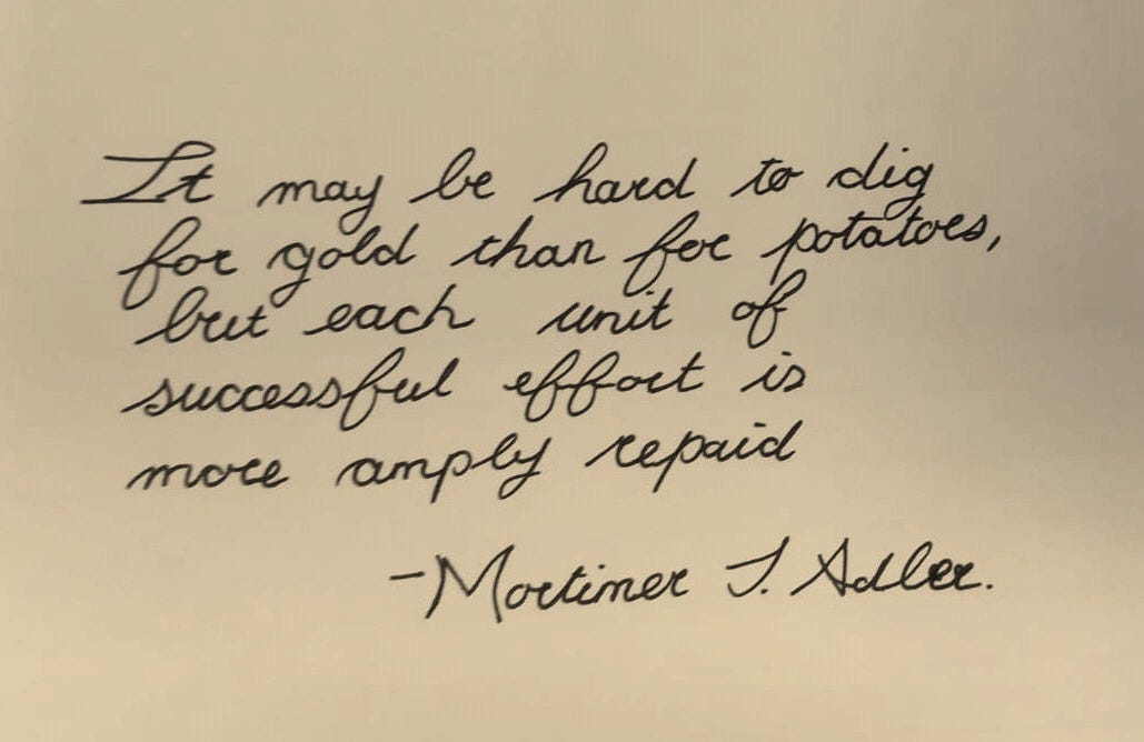 Potatoes and gold