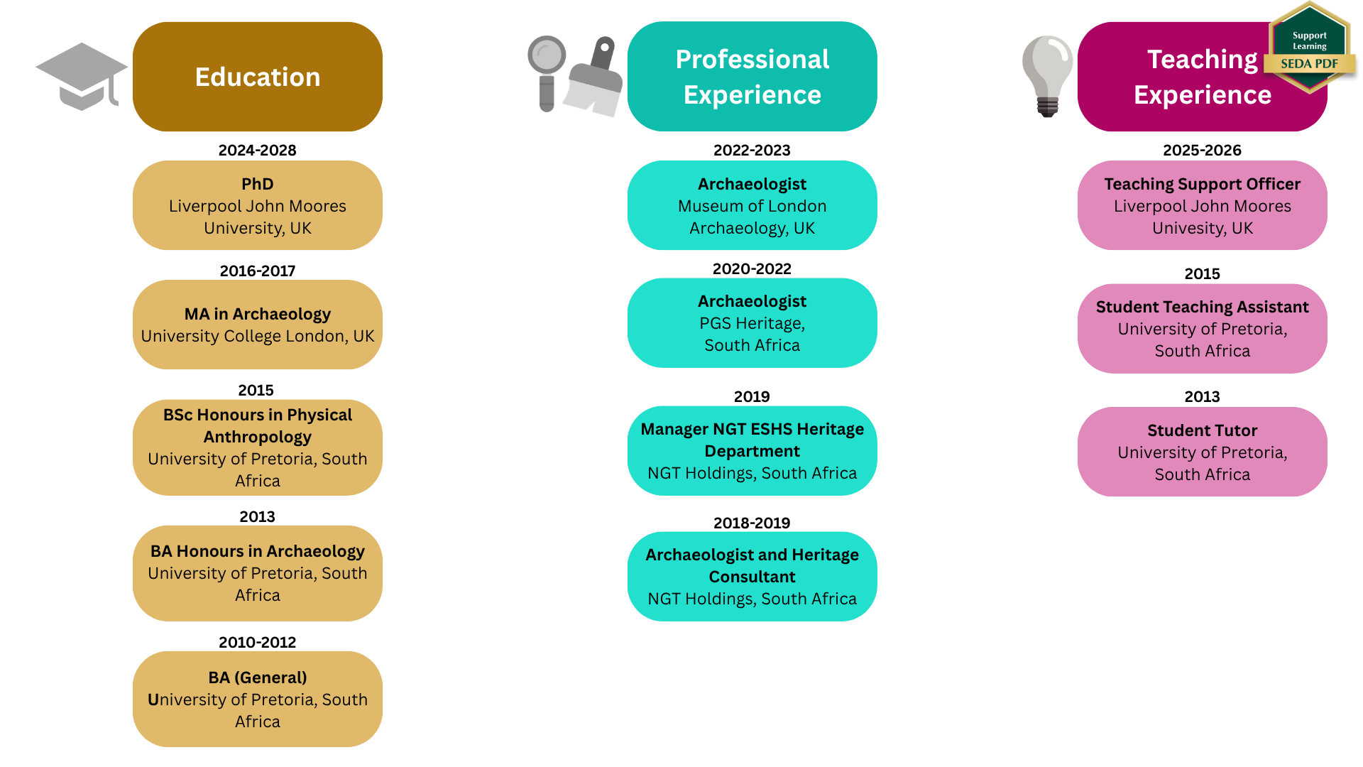 Cherene de Bruyn career path